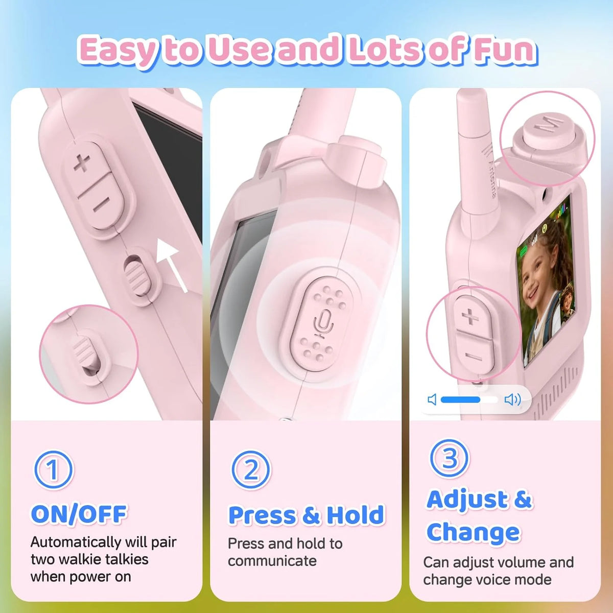 Video Walkie Talkie Toys for kids