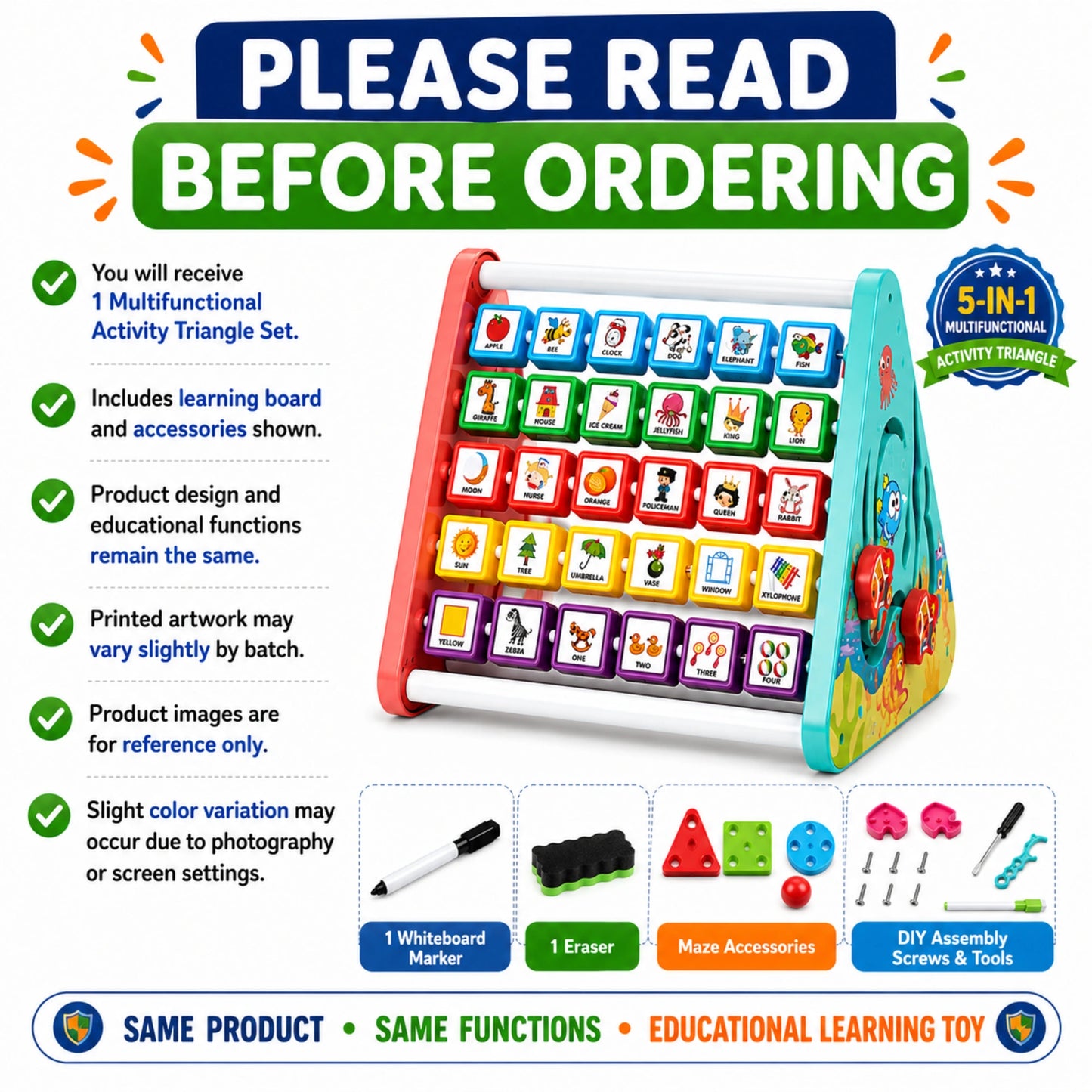 Multifunction Activity Triangle