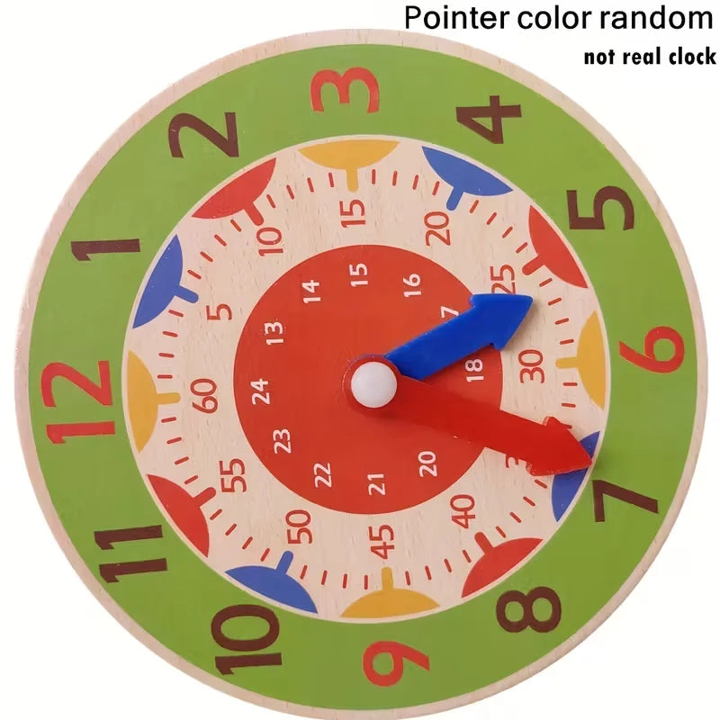 Wooden Educational Clock Toy for Kids