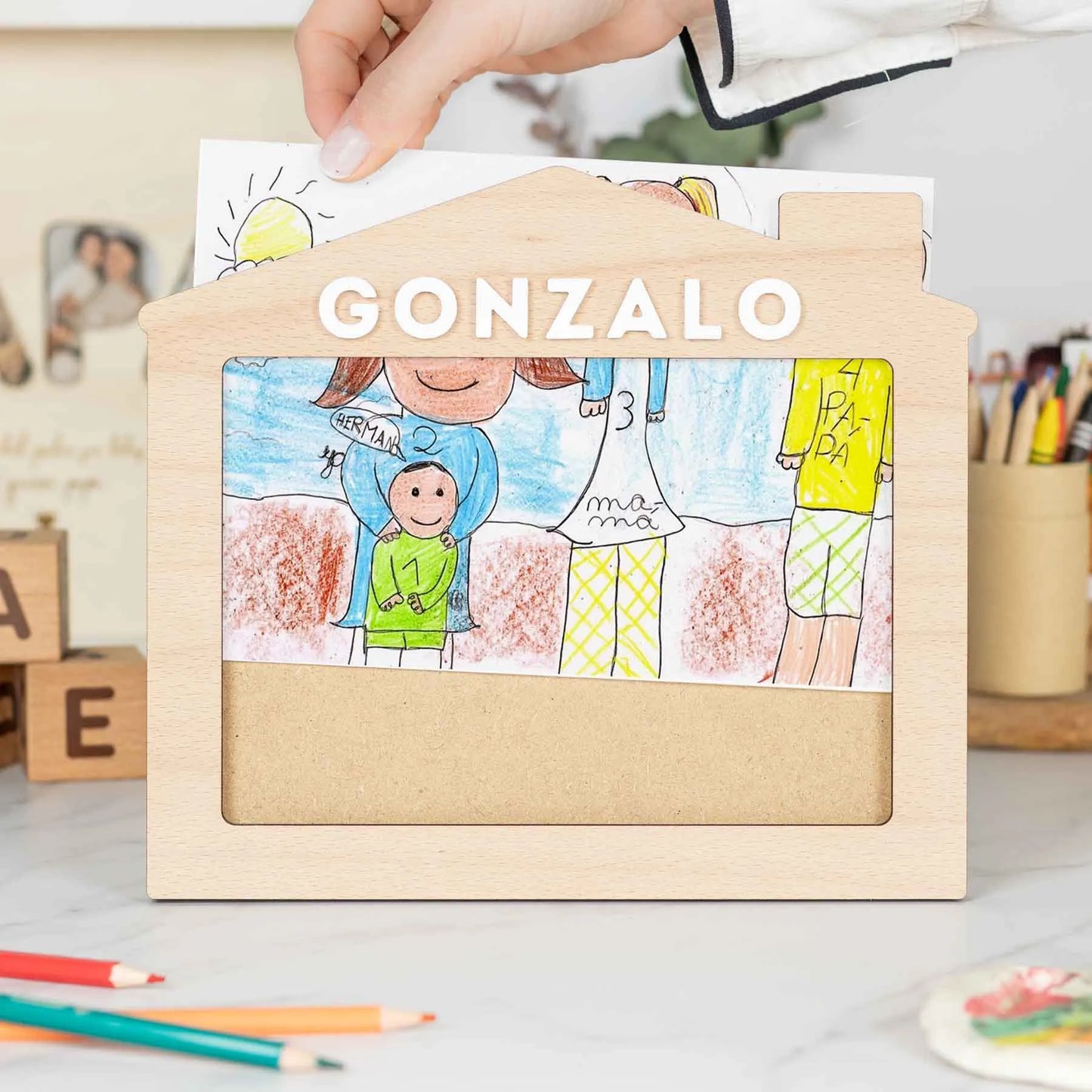 House Drawings Frame – Save and Display