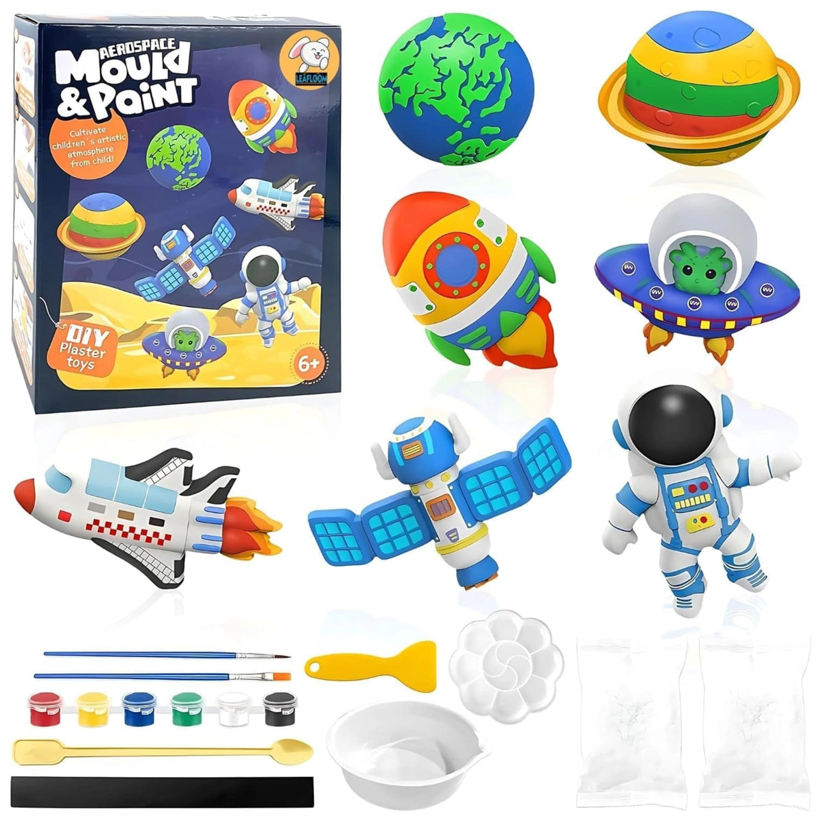 DIY Space Mould & Paint Kit for Kids