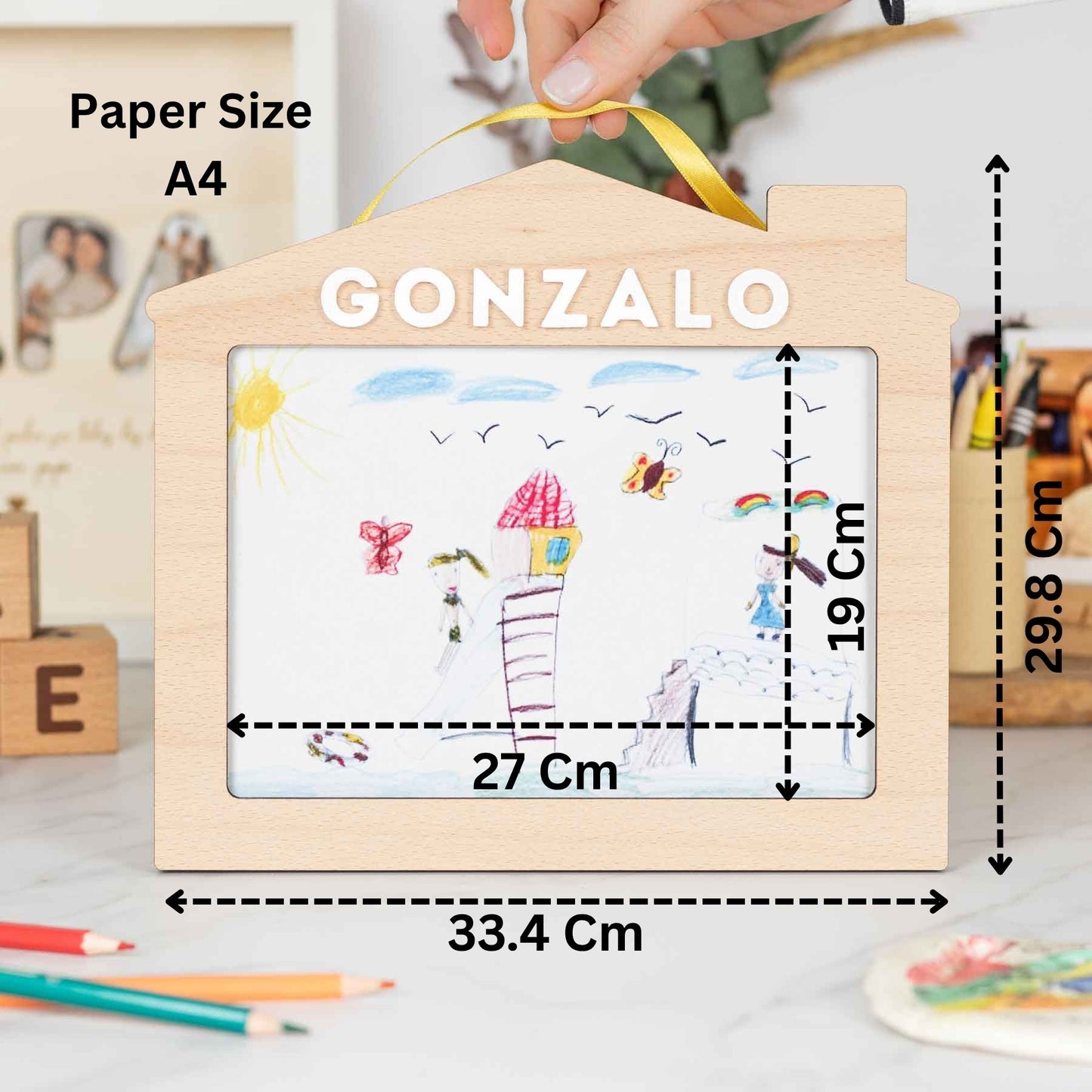 House Drawings Frame – Save and Display
