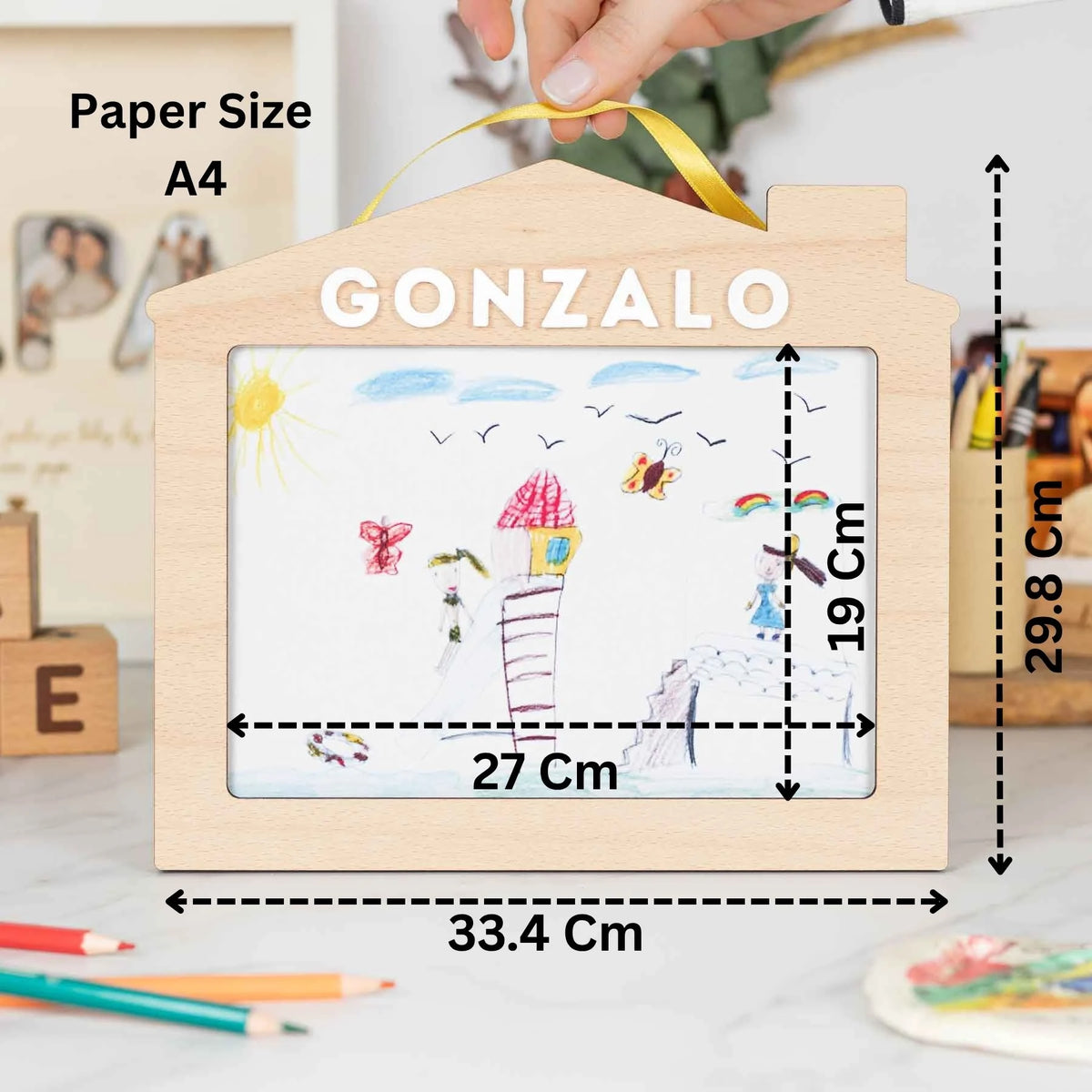 House Drawings Frame – Save and Display