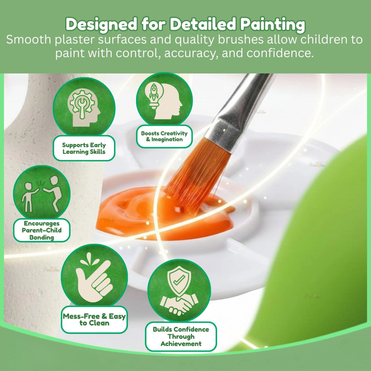 Animal Mould & Paint DIY Craft Kit for Kids