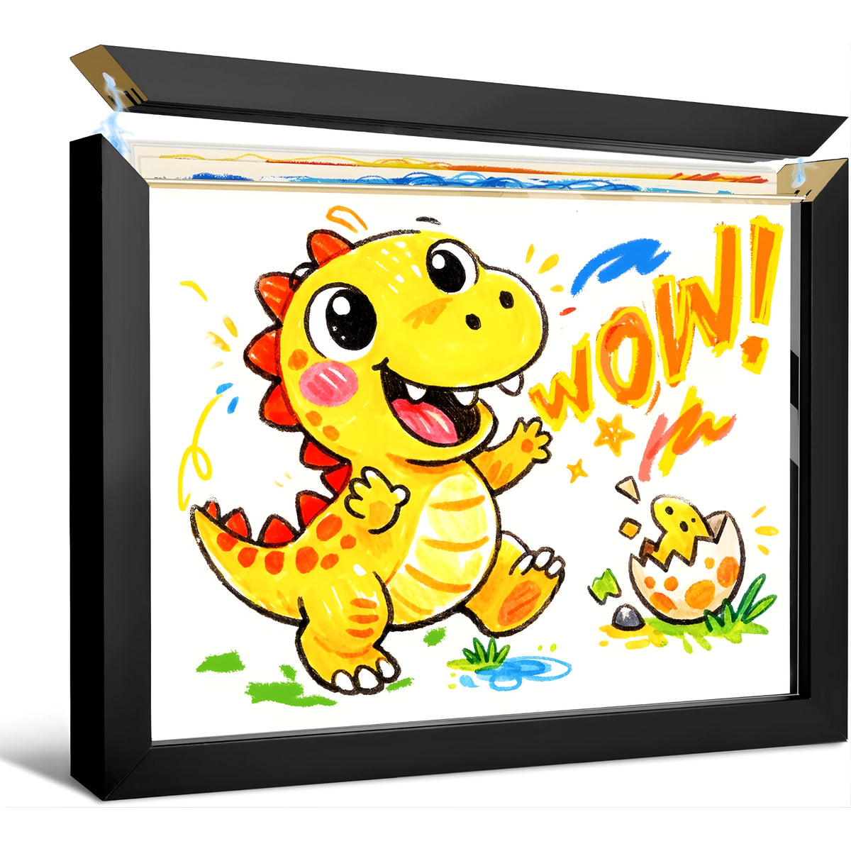 Art Frame A4 – Magnetic Front Opening Artwork Display Frame