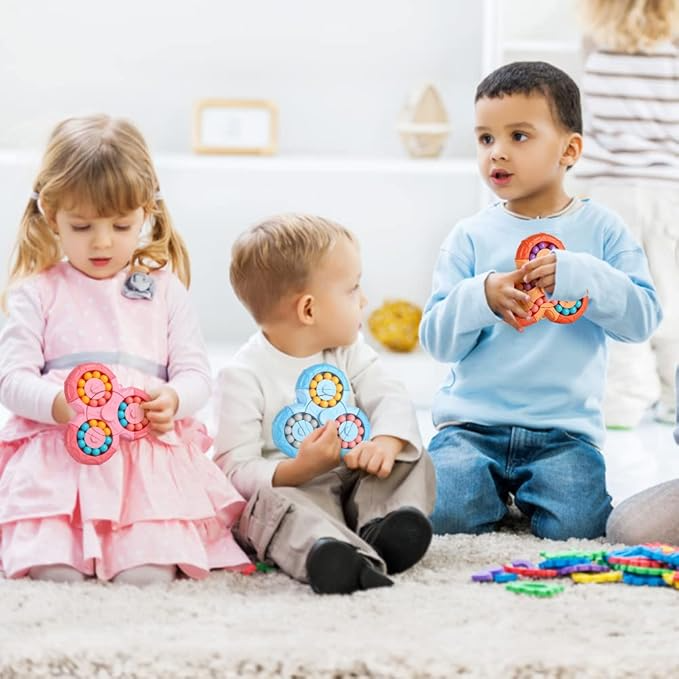 Magic Bean Rotating Cube Age 3+ Kids