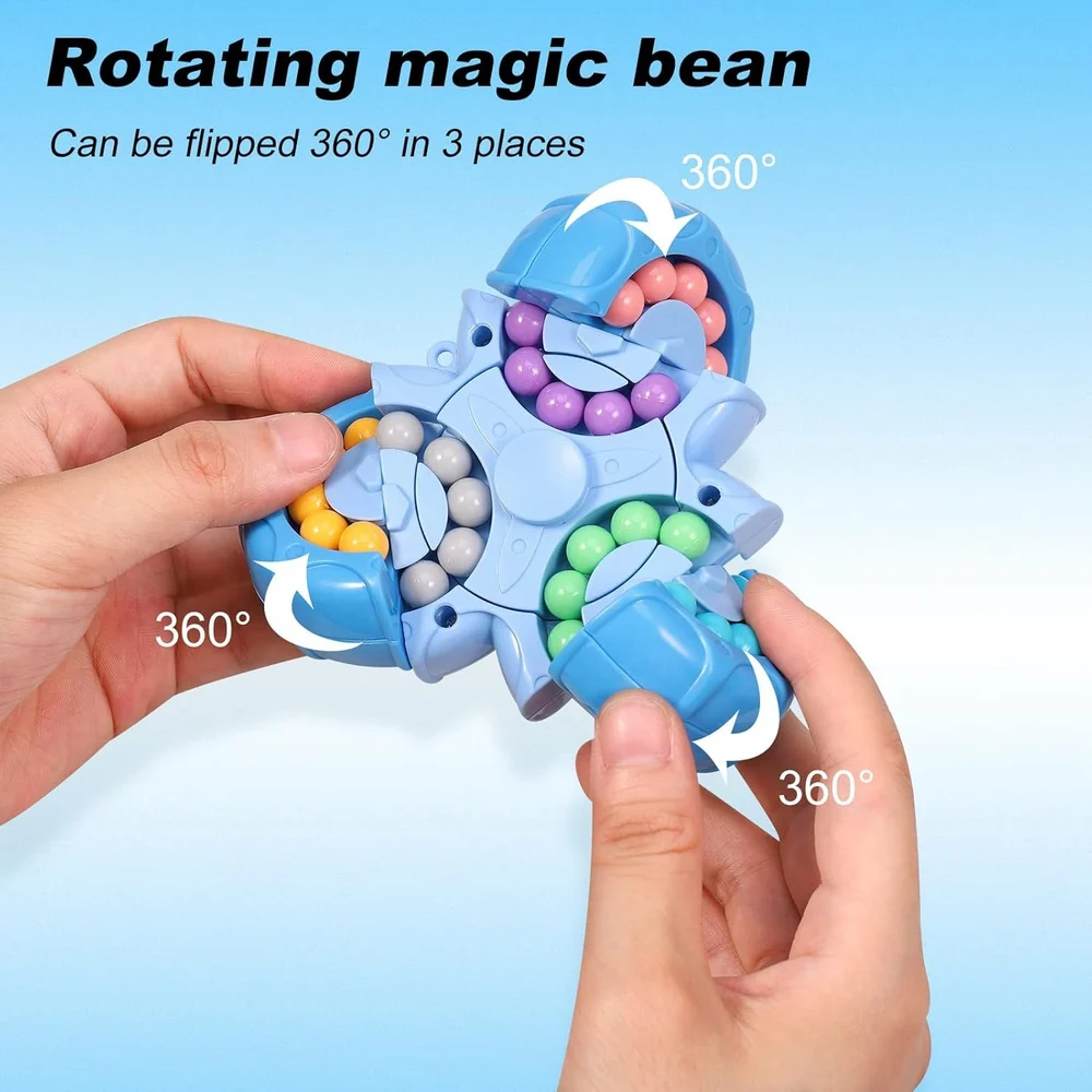 Magic Bean Rotating Cube Age 3+ Kids