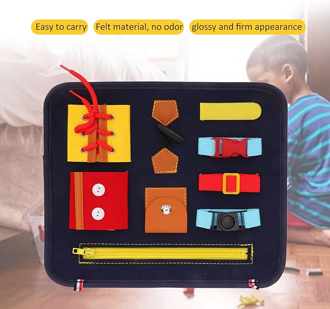 Busy Board Sensory Book