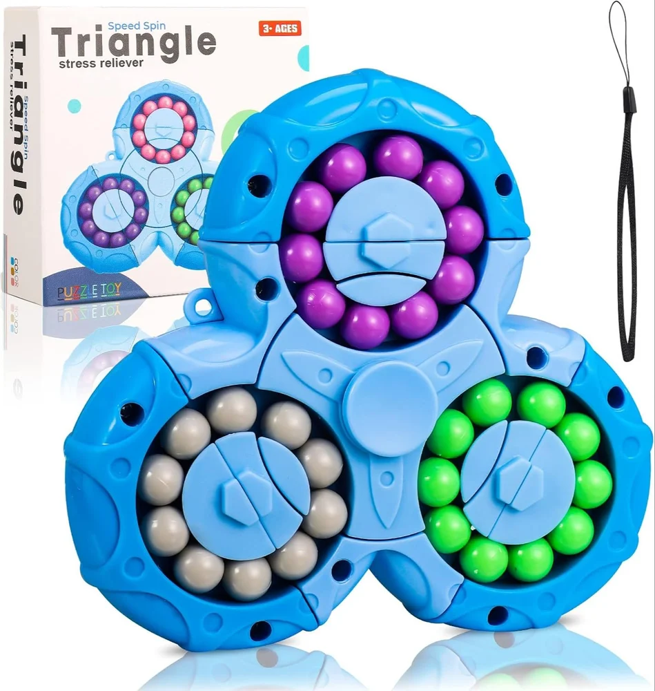 Magic Bean Rotating Cube Age 3+ Kids