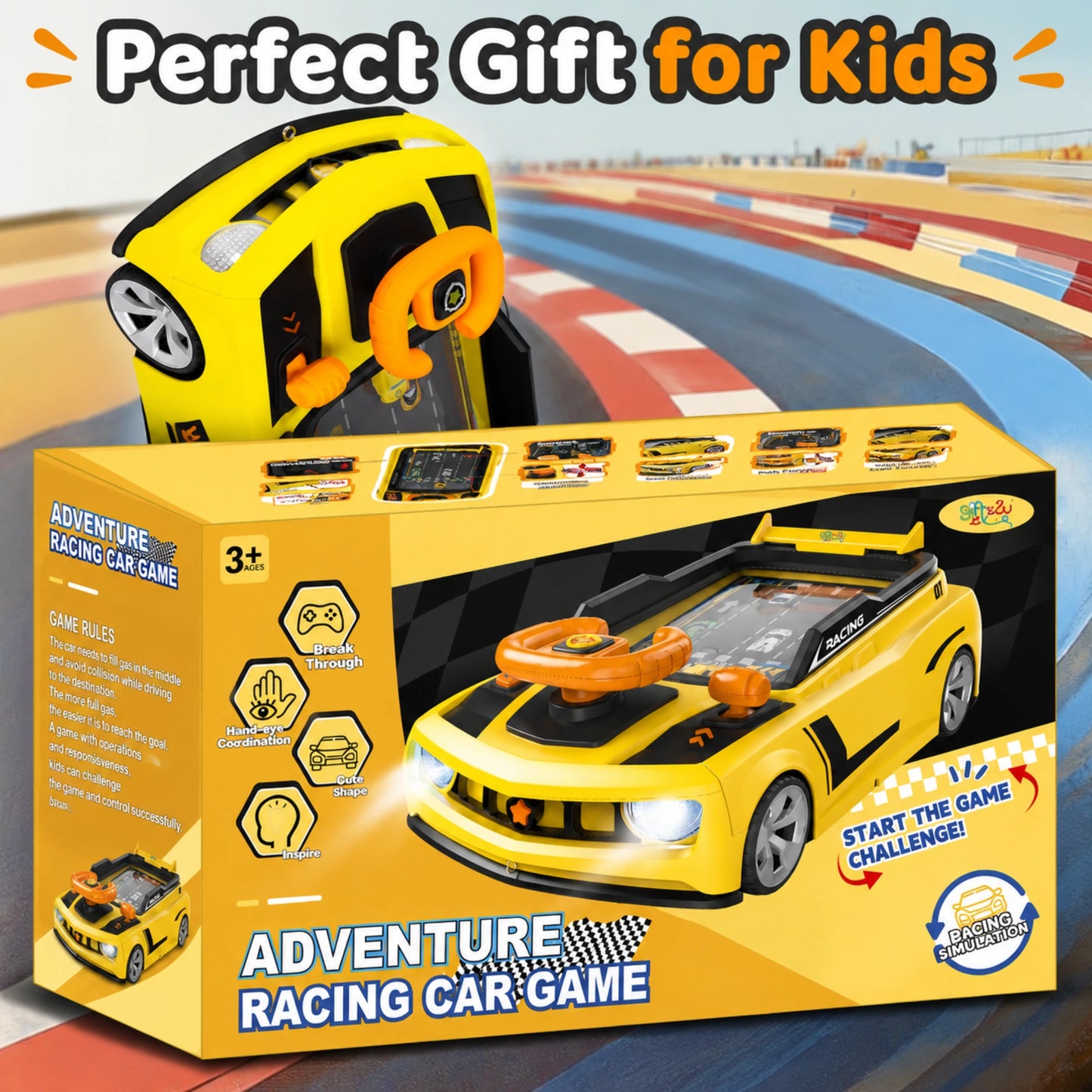 Interactive Racing Car Game