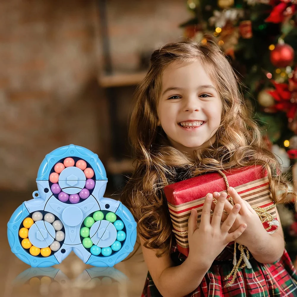 Magic Bean Rotating Cube Age 3+ Kids