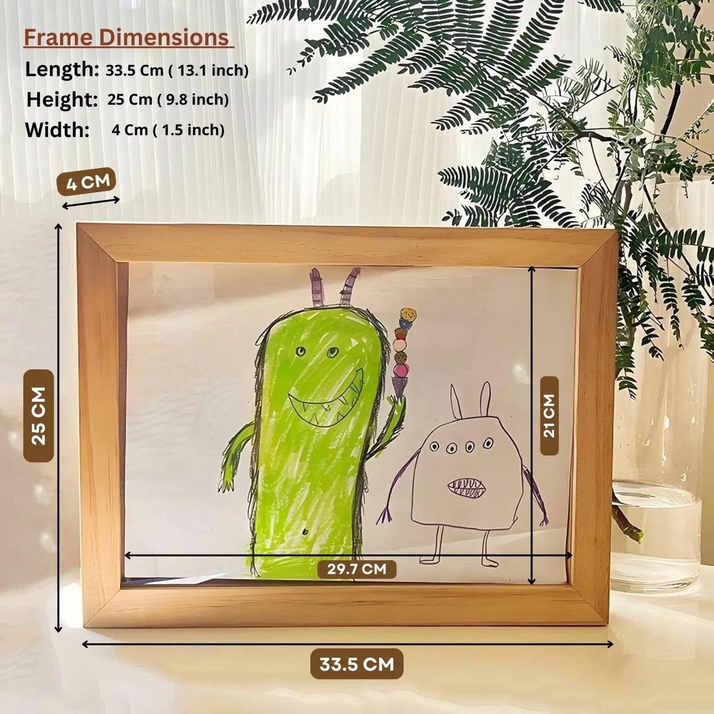 Kids' Art Frame – Display & Storage