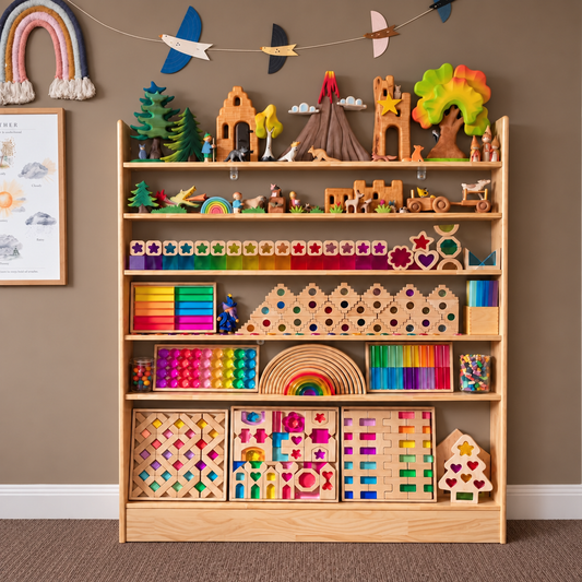 Slim-Line Toy Shelf, 7 Tier