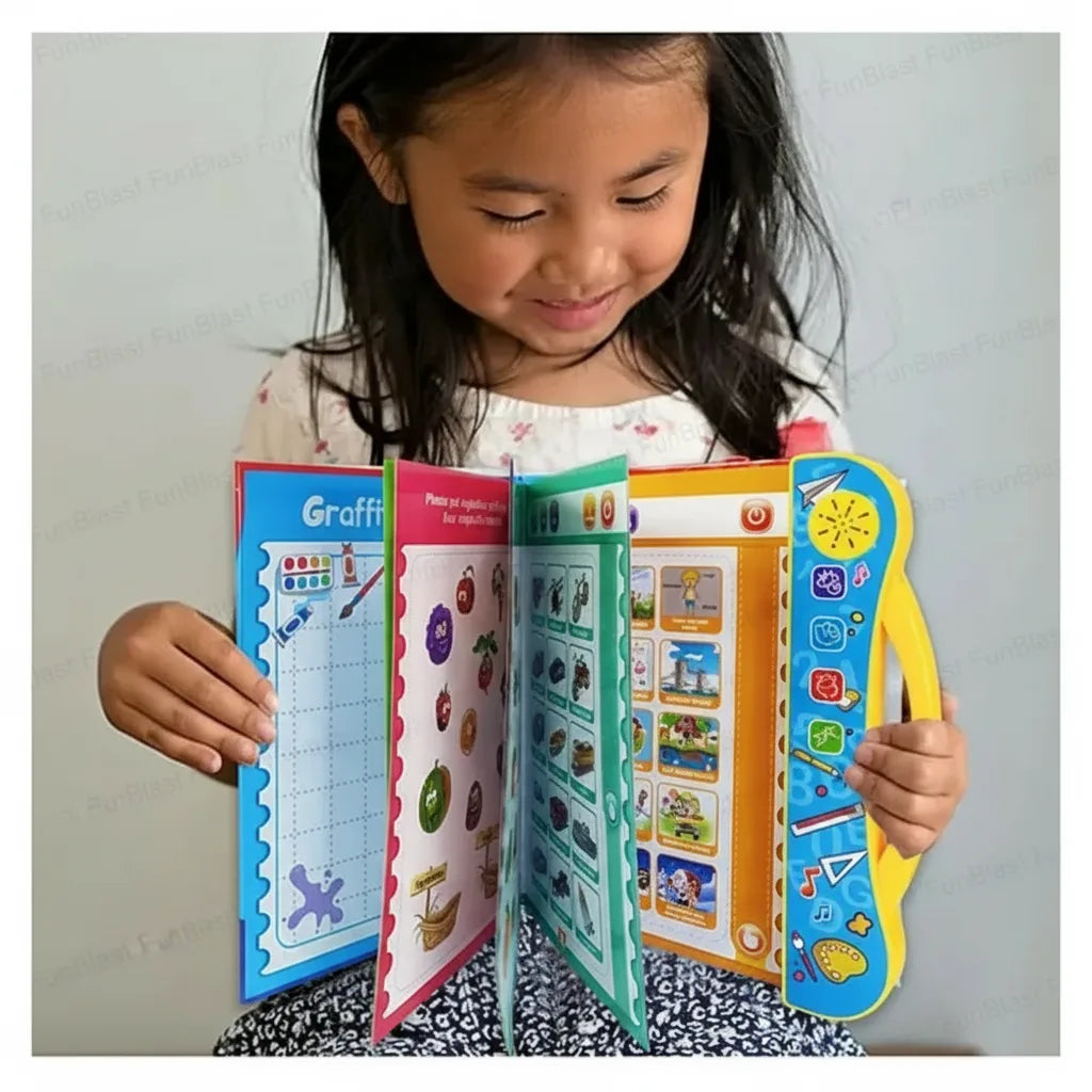 Interactive Musical Learning Book – English Learning Toy for Kids