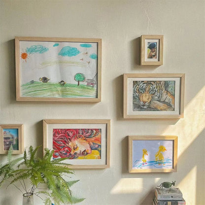 Kids Artwork Display & Storage Frame - A4