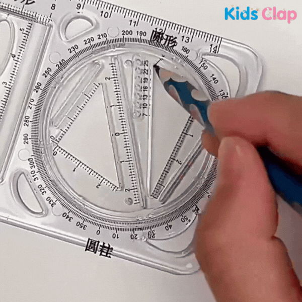 Rotating Geometry Ruler