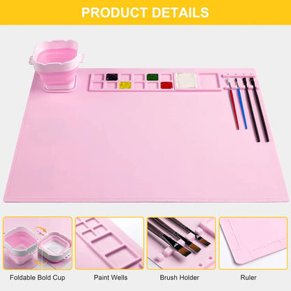 Silicone Painting Mat for kids