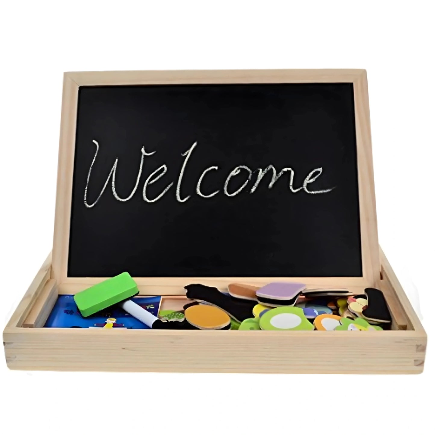 Magnetic Wooden Puzzle Board