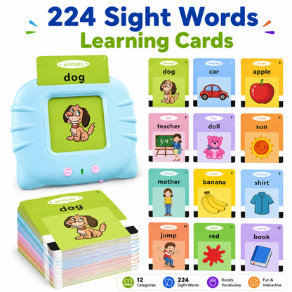 Interactive Talking Flash Card Reader