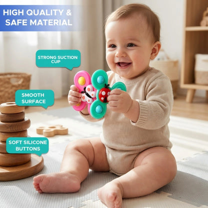Baby Suction Spinner Toy