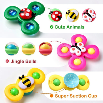 Baby Suction Spinner Toy