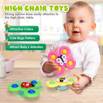 Baby Suction Spinner Toy