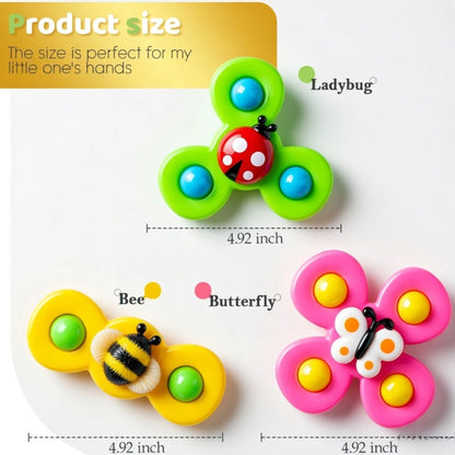 Baby Suction Spinner Toy