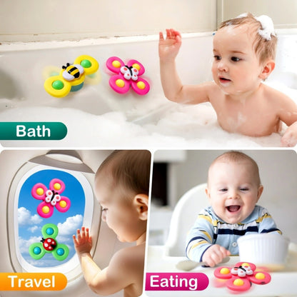 Baby Suction Spinner Toy