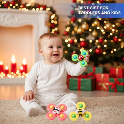 Baby Suction Spinner Toy