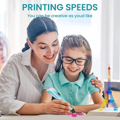 3D Printing Pen with LCD Screen