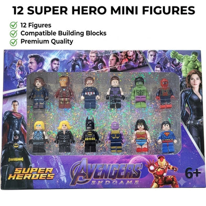 Avengers Super Hero Mini Figures Set