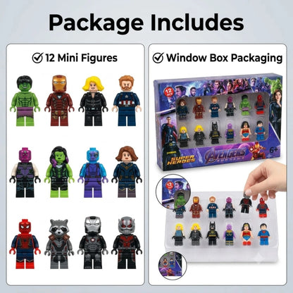 Avengers Super Hero Mini Figures Set