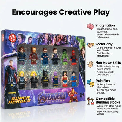 Avengers Super Hero Mini Figures Set