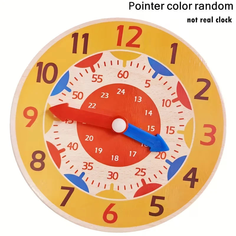 Wooden Educational Clock Toy for Kids