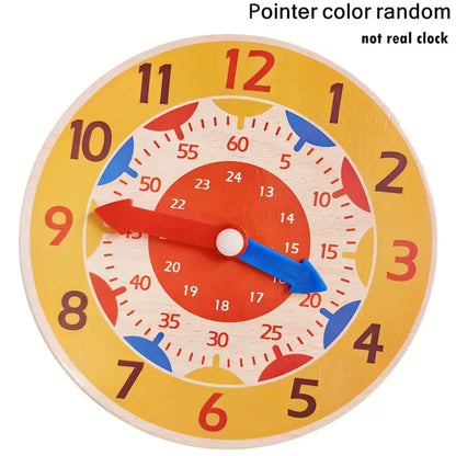 Wooden Educational Clock Toy for Kids