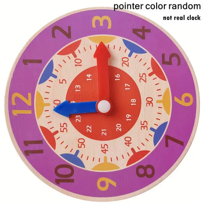 Wooden Educational Clock Toy for Kids