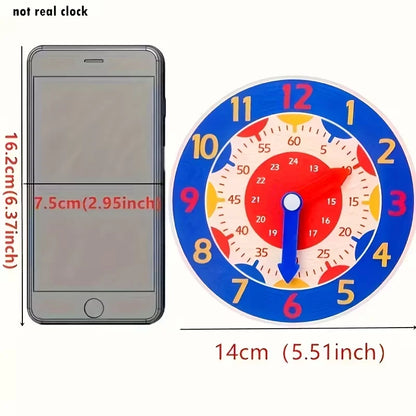 Wooden Educational Clock Toy for Kids
