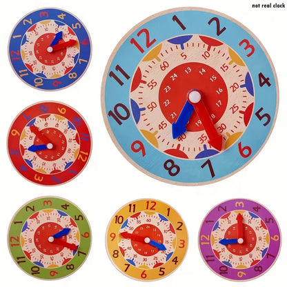 Wooden Educational Clock Toy for Kids