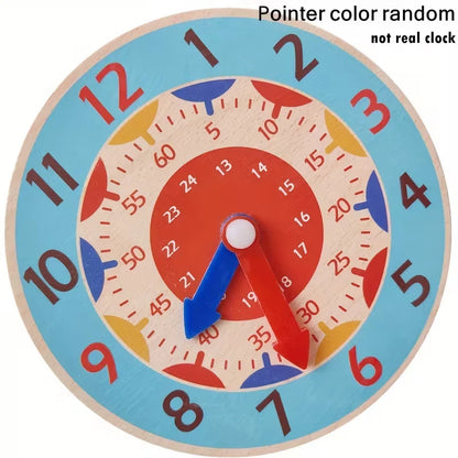 Wooden Educational Clock Toy for Kids