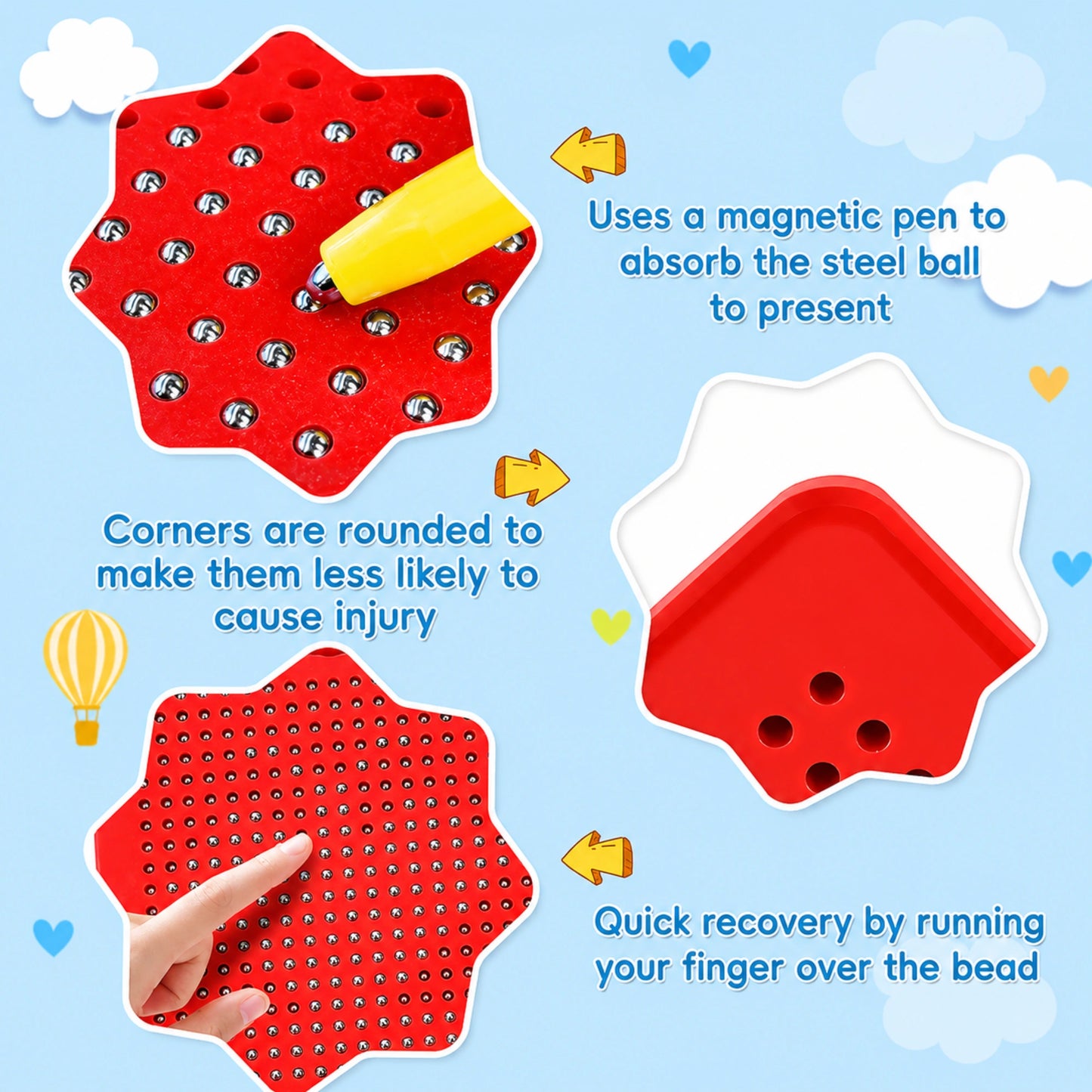 Mini MagPad Magnetic Drawing Board