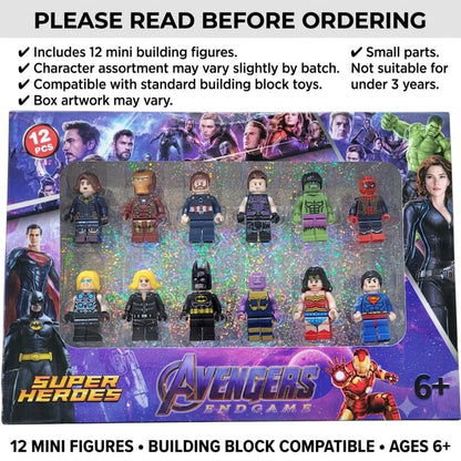Avengers Super Hero Mini Figures Set