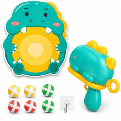 Dinosaur Ball Launcher Target Game Set