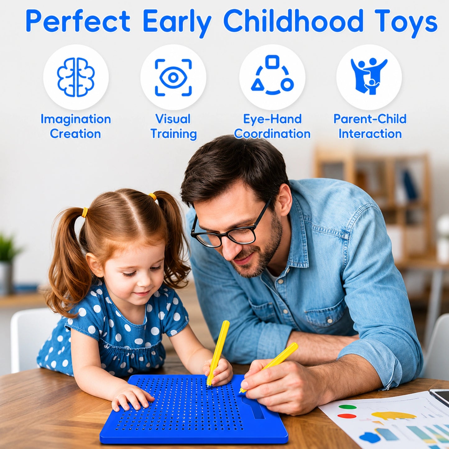 Mini MagPad Magnetic Drawing Board