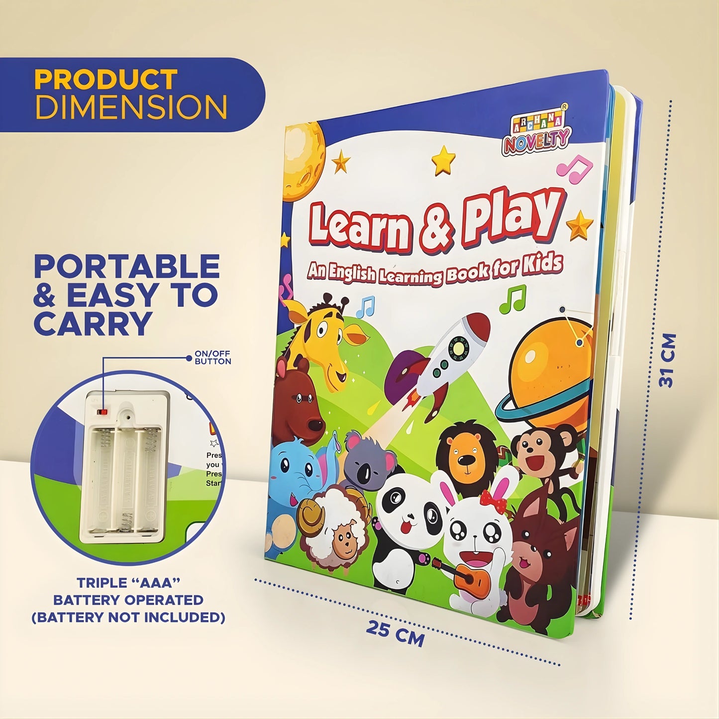 Learn & Play Interactive Talking Book