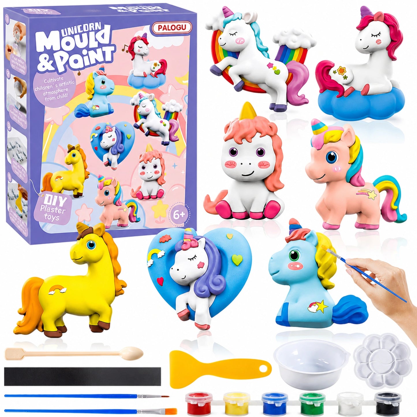 Unicorn Mould & Paint DIY