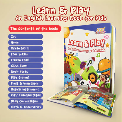 Learn & Play Interactive Talking Book