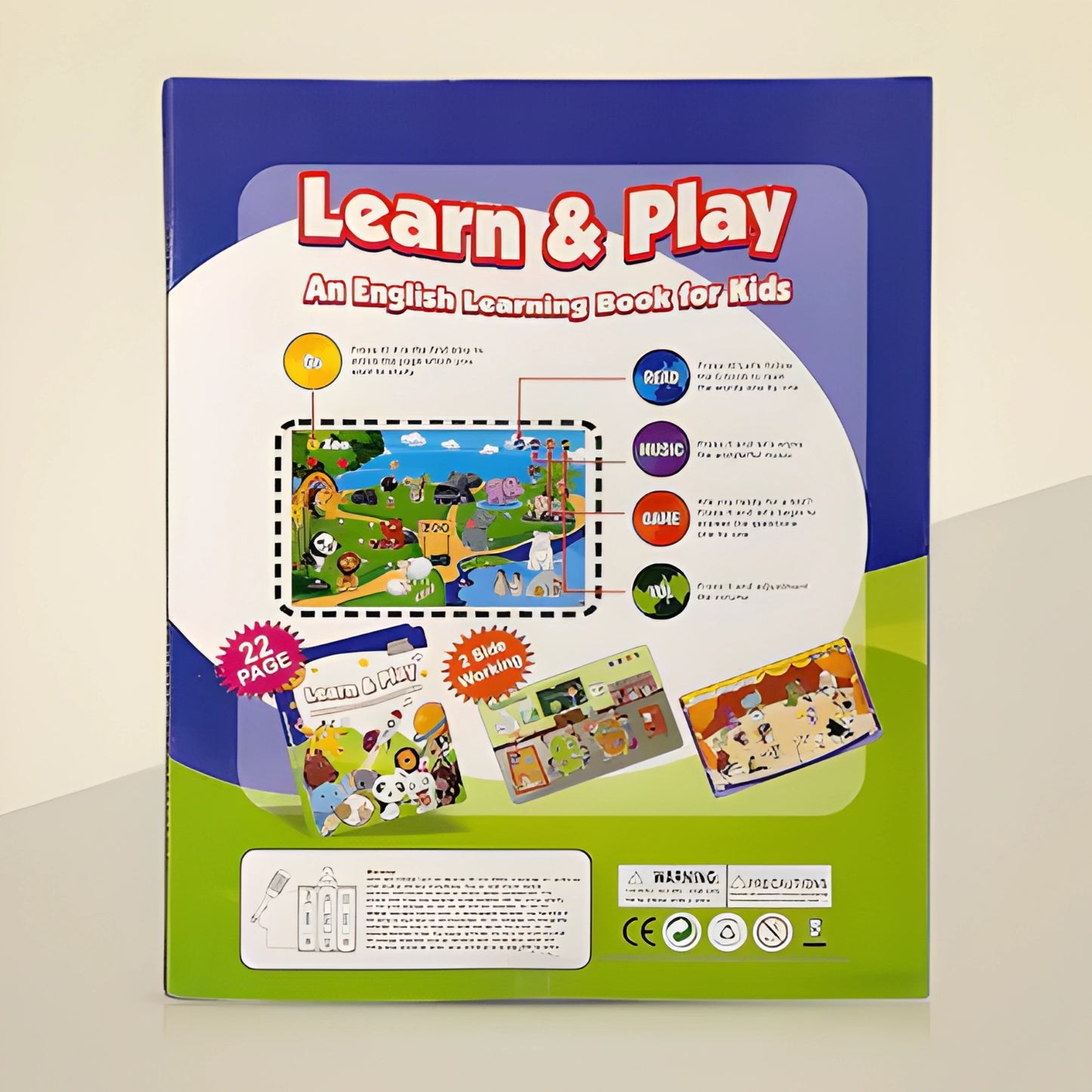 Learn & Play Interactive Talking Book