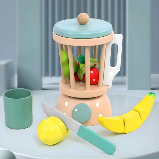 Wooden Fruit Juicer Toy Set
