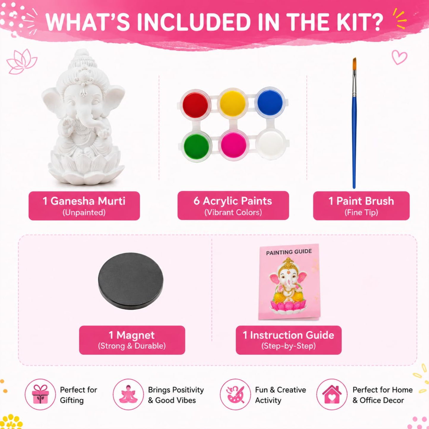 Ganpati Ji DIY Painting Craft Kit