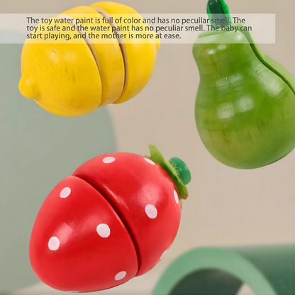 Wooden Fruit Juicer Toy Set